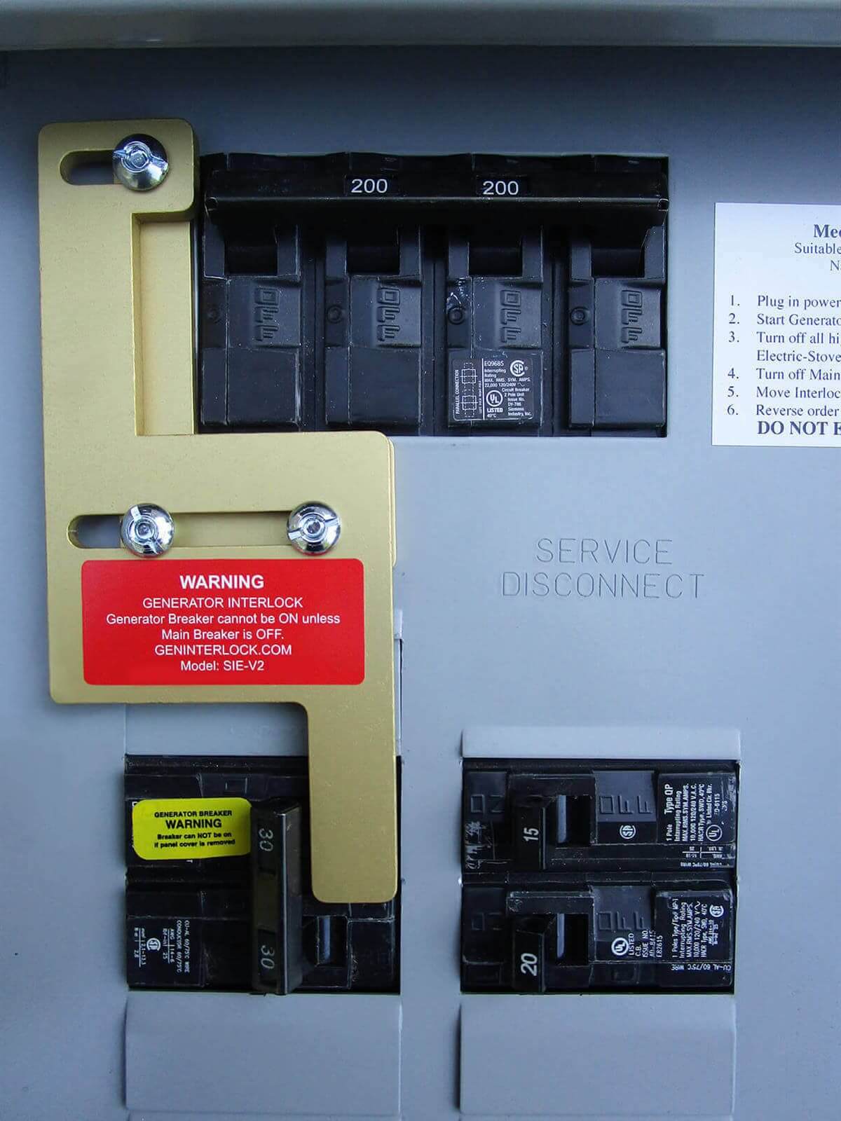 Portable Generator Interlock Services - Texas Backup Power Solutions